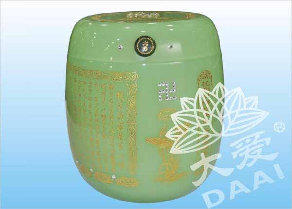 青綠琉璃經文冬瓜